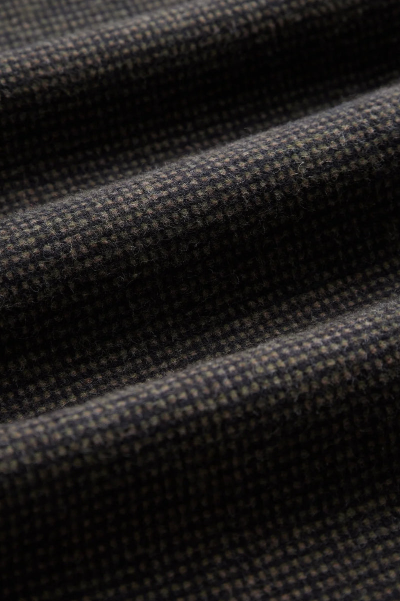 Sounds Button Down Flannel Shirt - Brown