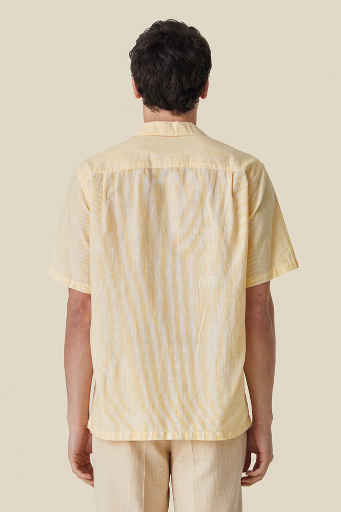 Summer Blend Short Sleeve Shirt - Yellow