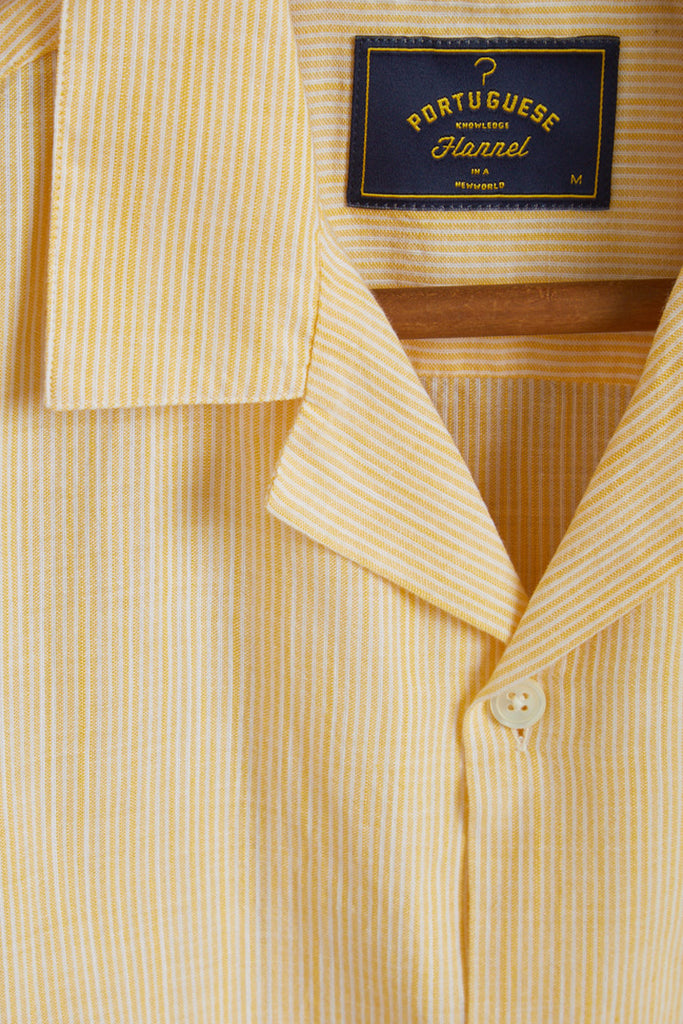 Summer Blend Short Sleeve Shirt - Yellow