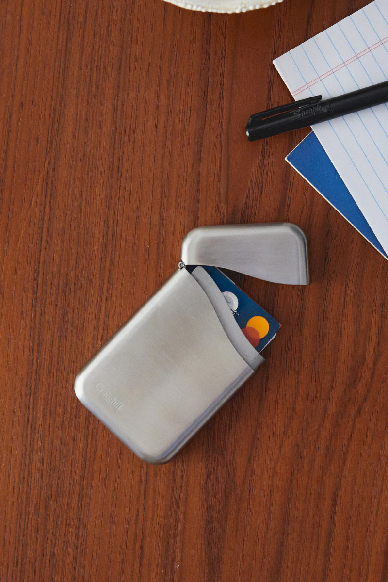 Summit Card Case - Stainless Steel