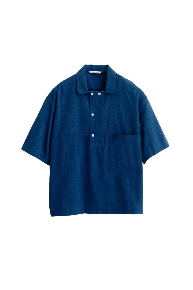 Taita Short Sleeve Shirt - Indigo