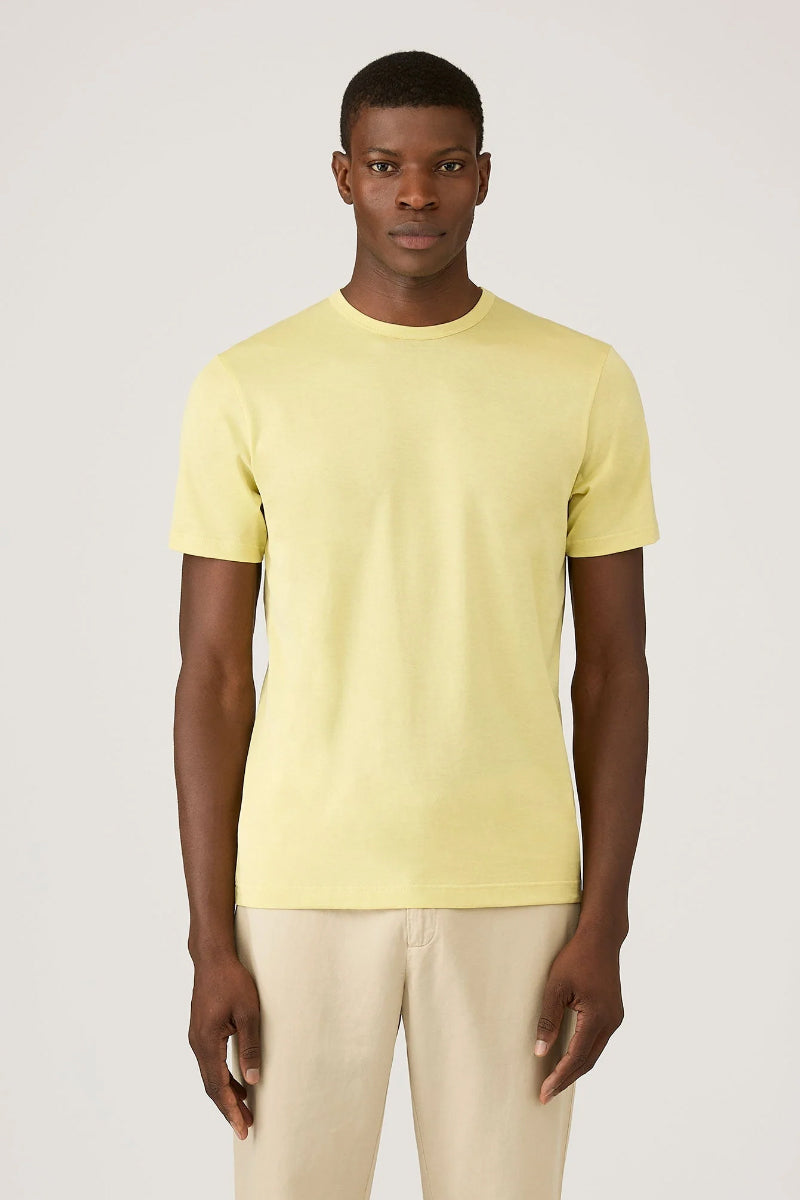 Sunspel Supima Cotton Classic Tee - Avocado