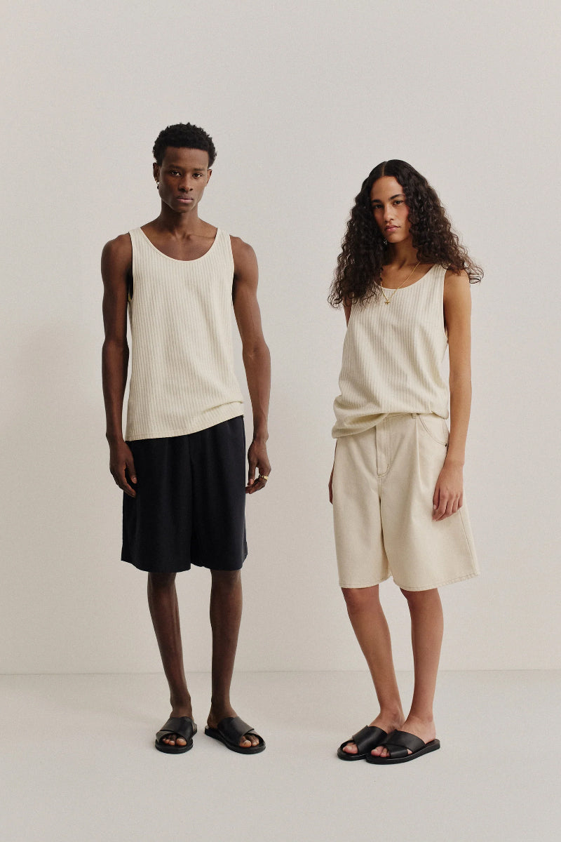 Tomaso Tanktop - Almond Ajour