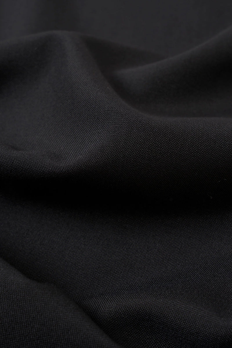 Tropical Suiting Travail Shirt - Black