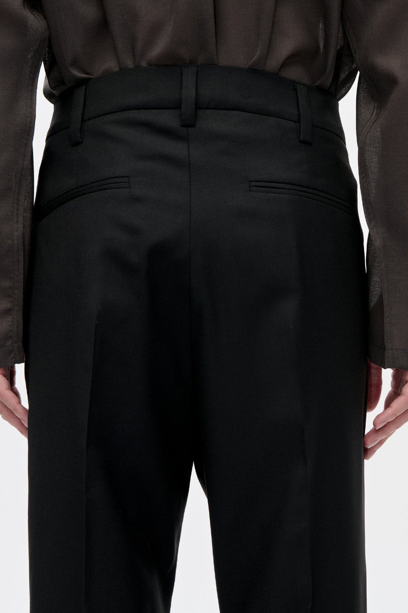 Dress Virgin Wool Trouser - Peat