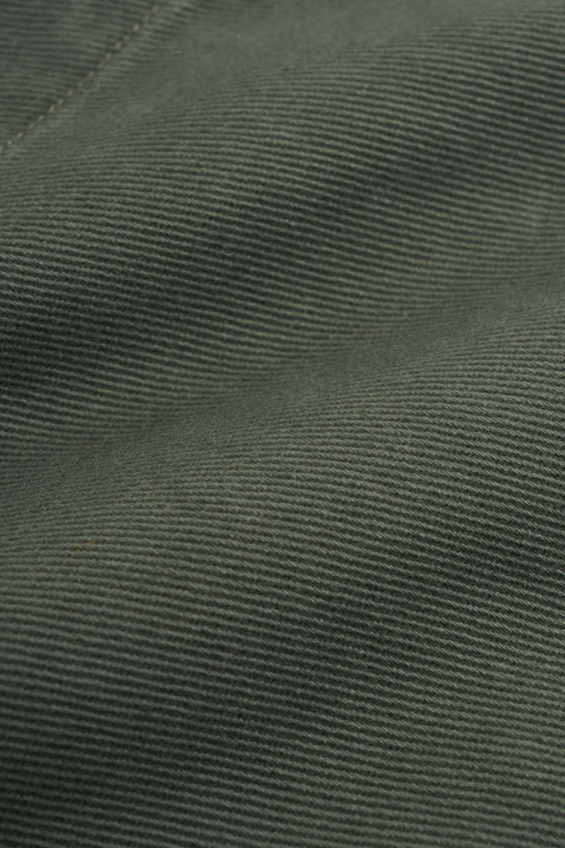 Utility Twill Straight Leg Trouser - Hester Green