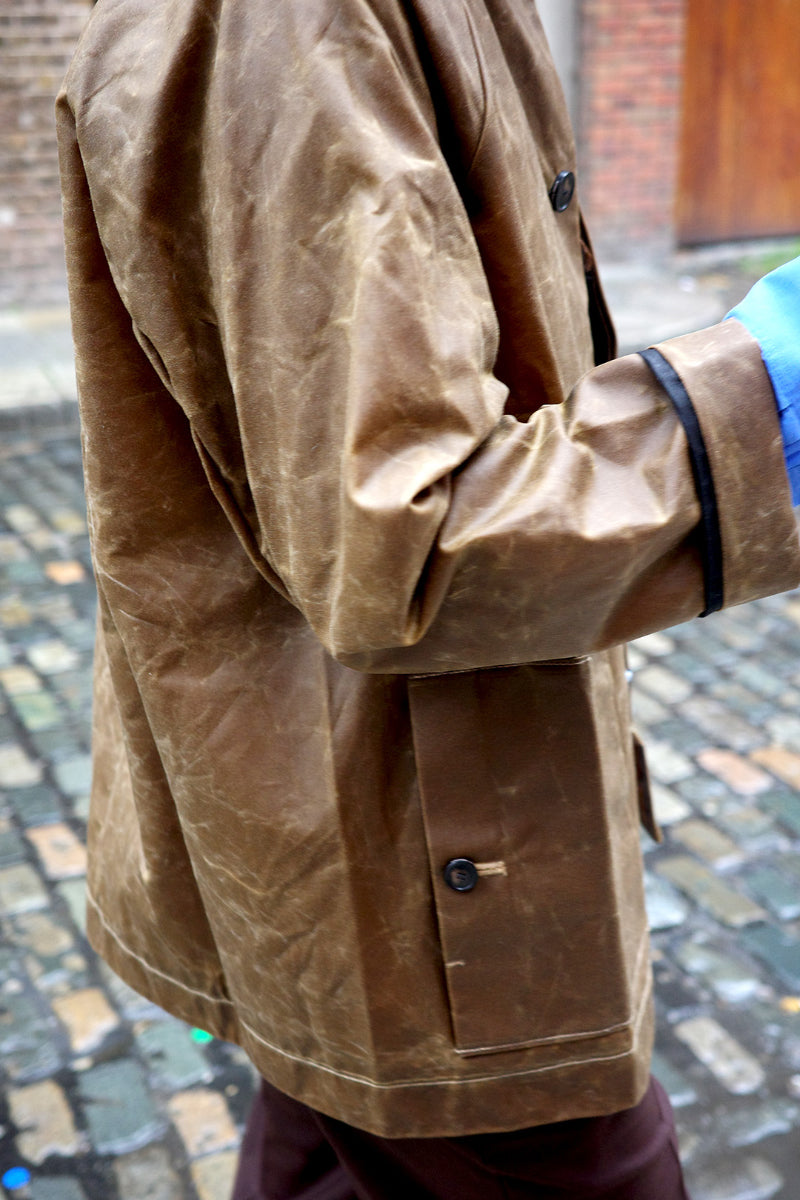 Artikel København A3 Oilskin Jacket - Waxed BCI Cotton