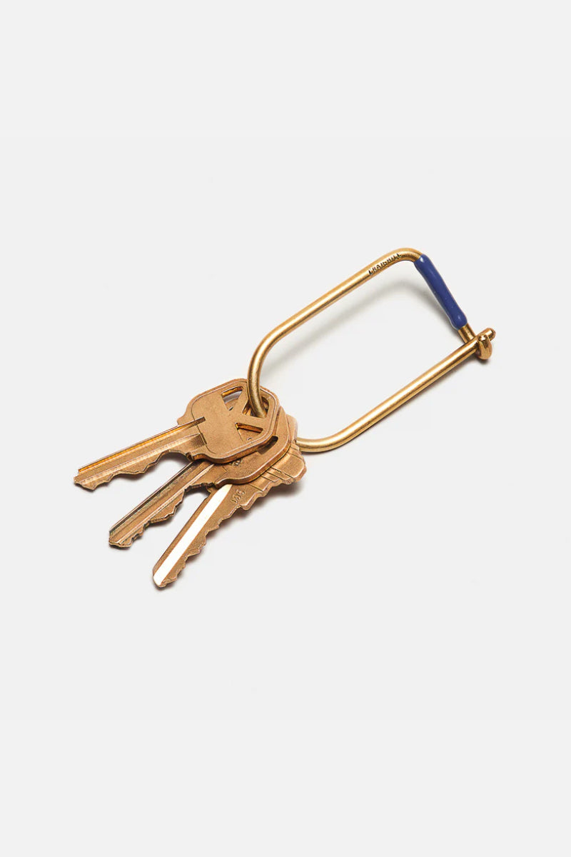 Wilson Keyring - Blue Enameled