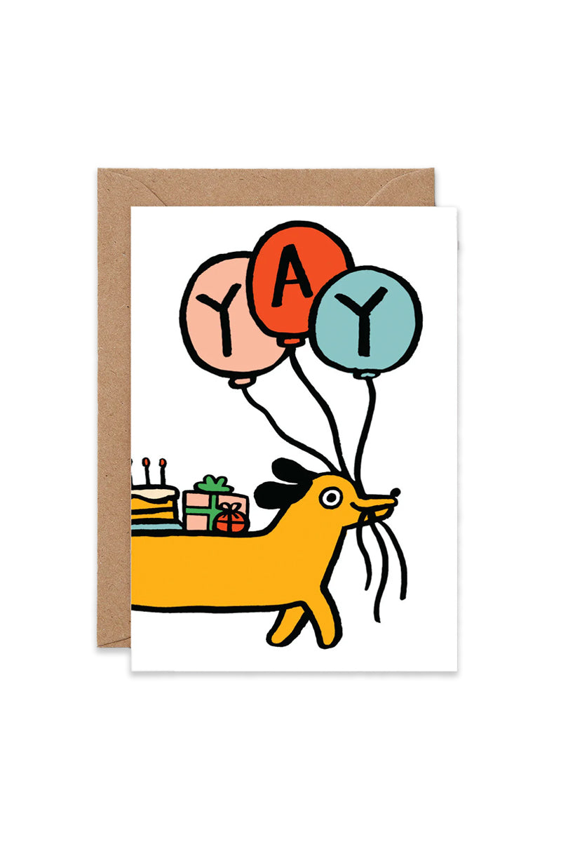 Yay Sausage Dog - Alice Bowsher