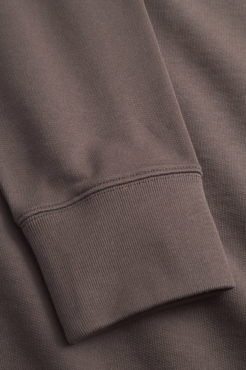 Norse Standard Half Zip Sweatshirt - Walnut