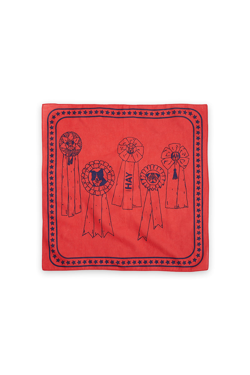 HAY Dog Scarf - Red