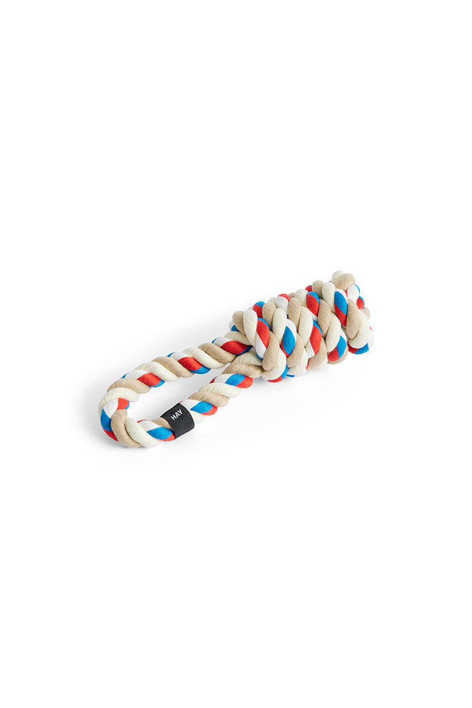 HAY Dogs Rope Toy - Red, Turquoise, Off-white