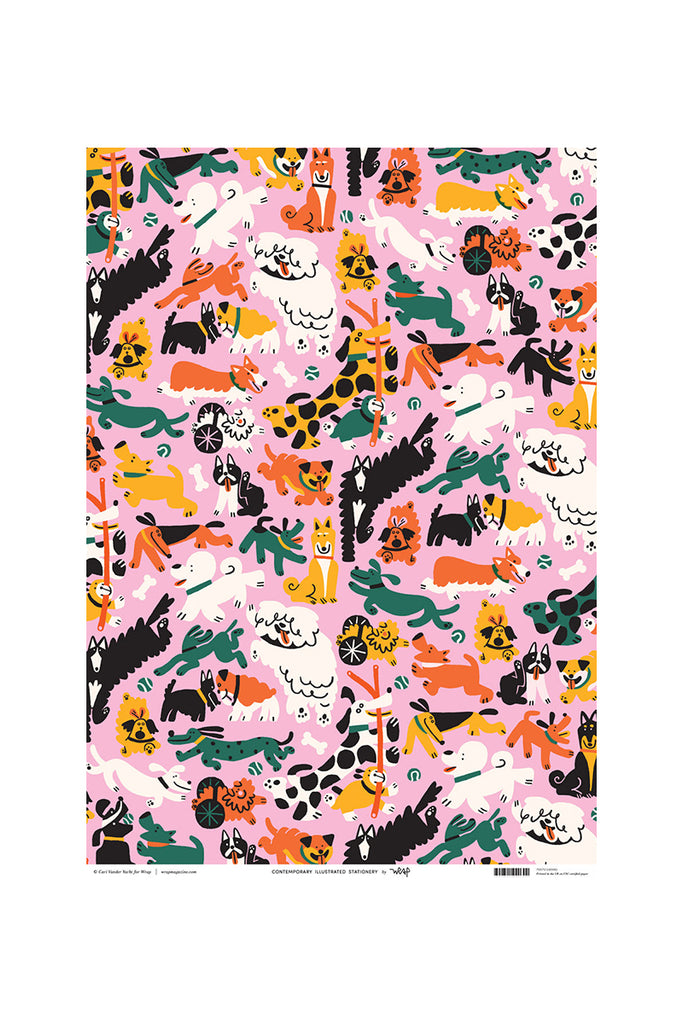 Dog's Day Out by Cari Vander Yacht - Wrapping Paper