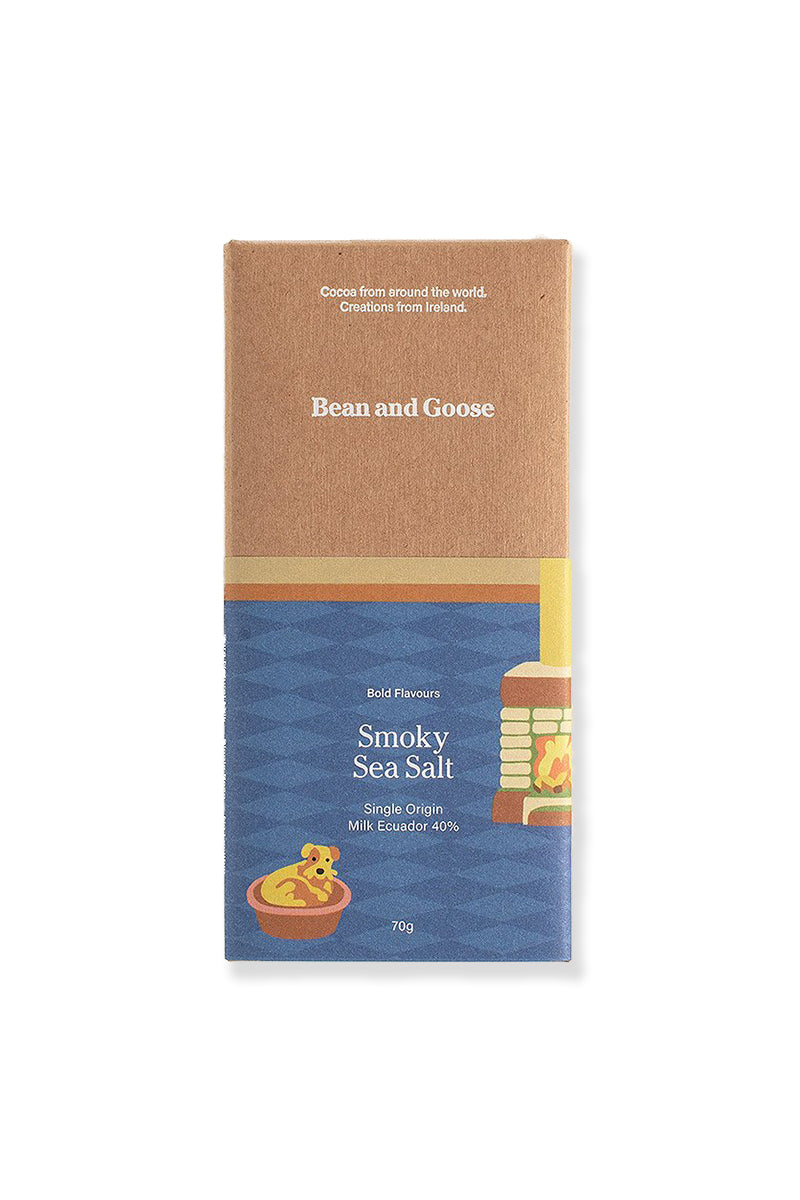 Milk Chocolate - Smoky Sea Salt (70g)