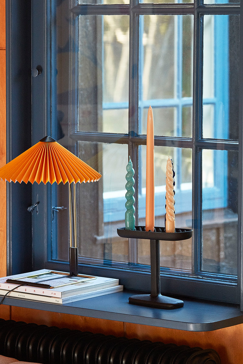 Candle Conical (Set of 6) - Peach Caramel Mint