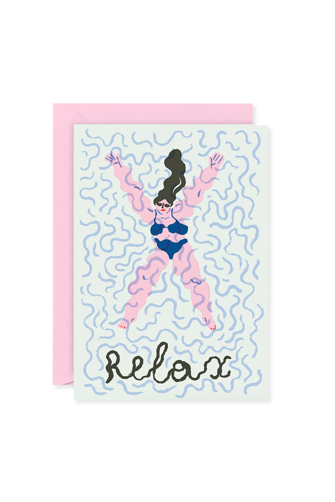 Relax by Rozalina Burkova - Greeting Card