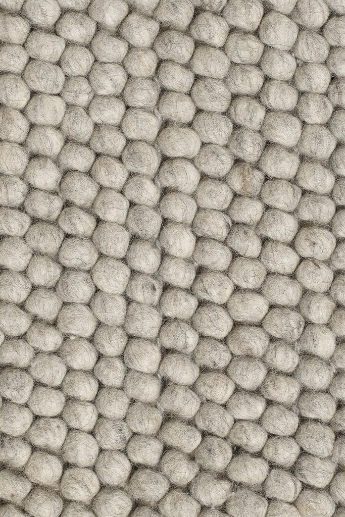 Peas Cotton Backing - Soft Grey (200 x 140cm)