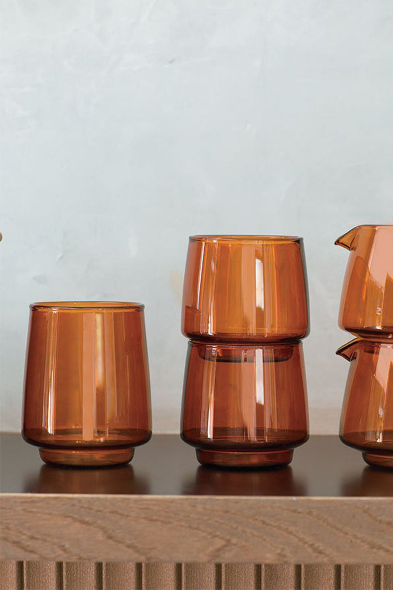 Sepia Tumbler - Amber (370ml)