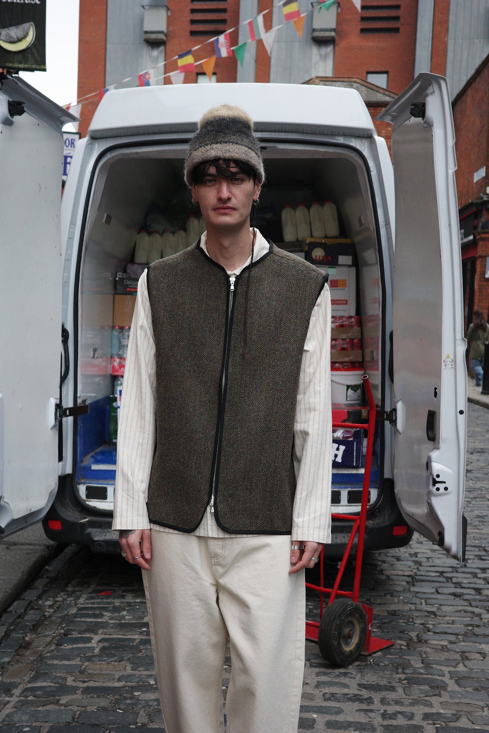 Artikel København - A5 Harris Tweed Vest