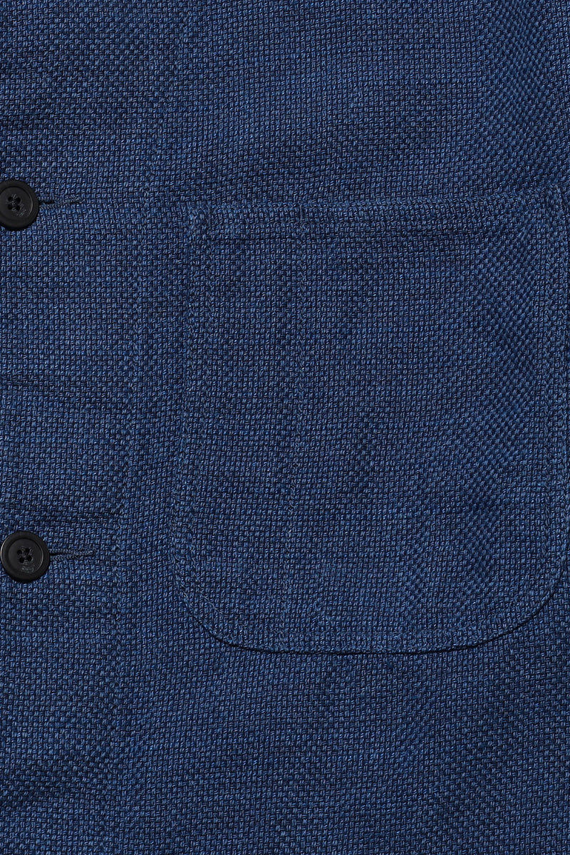 MIL Chore Jacket Cotton Linen - Navy