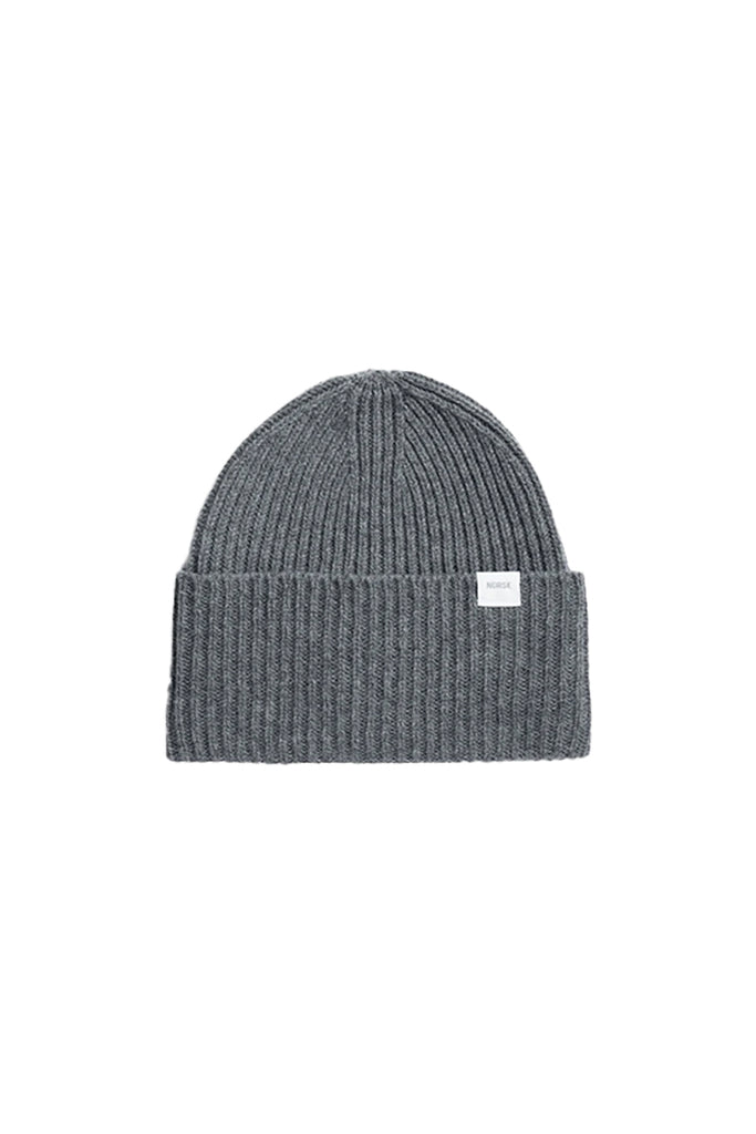 Norse Standard Merino Lambswool Beanie - Grey