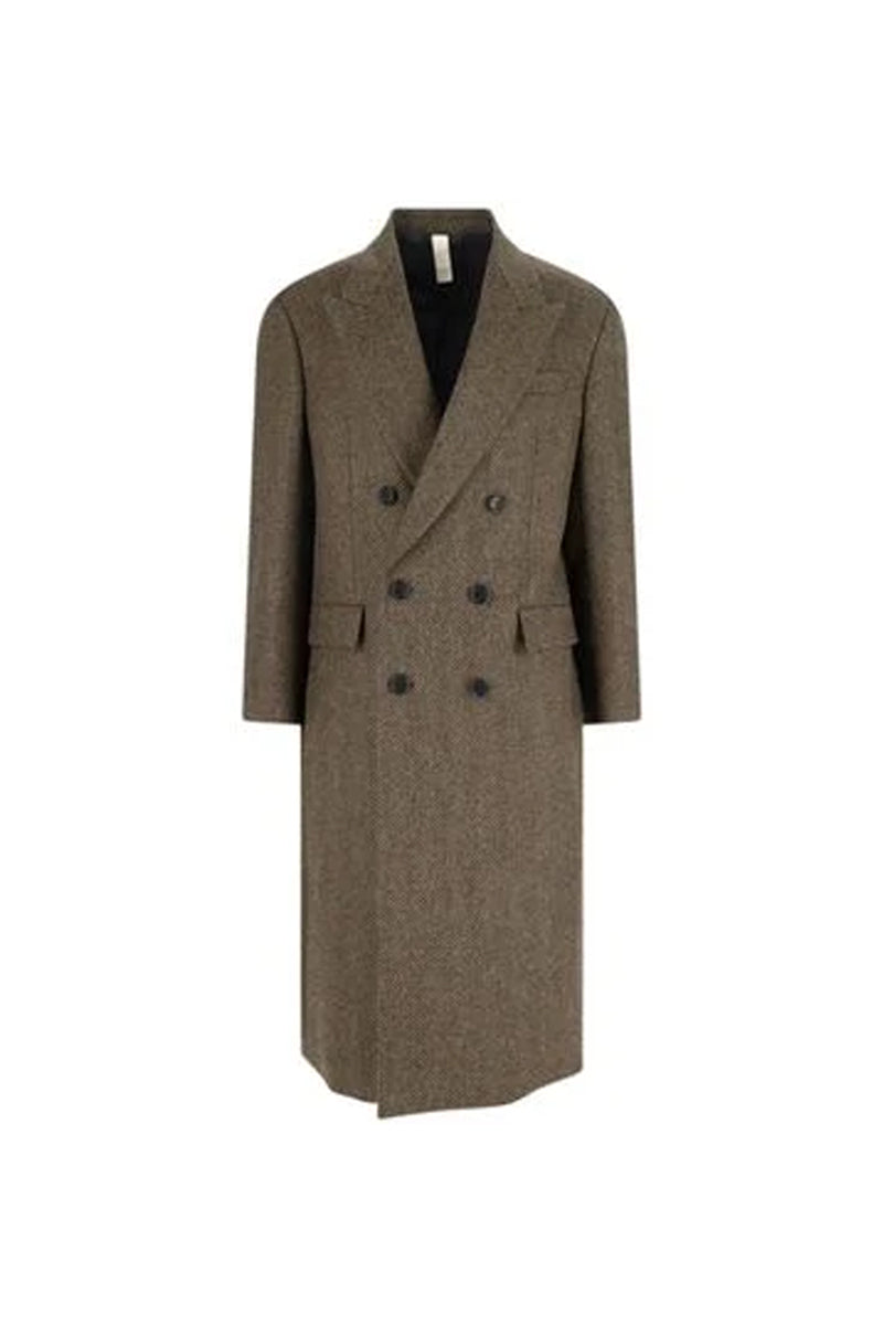 DB Coat Herringbone - Green