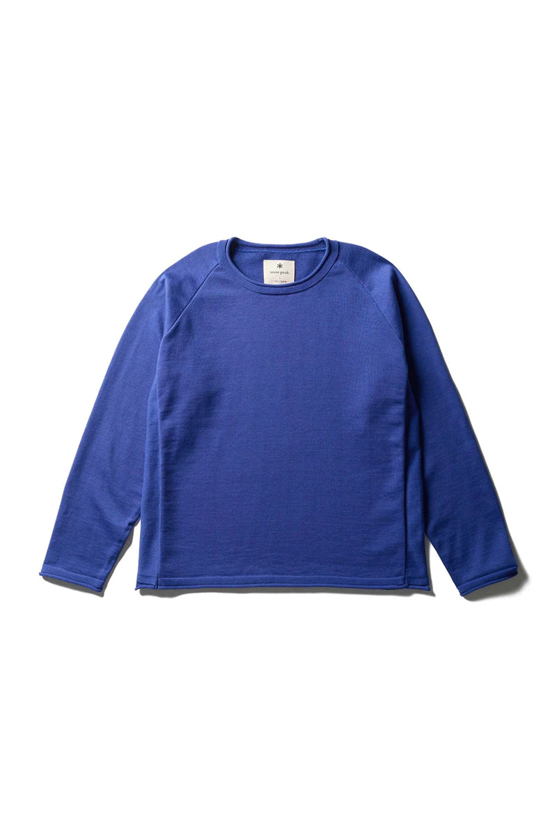 Water-Repellent Knit Pullover - Marine Blue