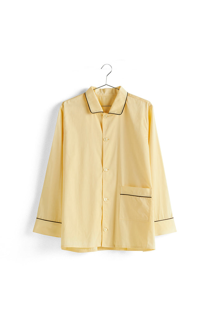 Outline Pyjama S/M Shirt M/L- Soft Yellow