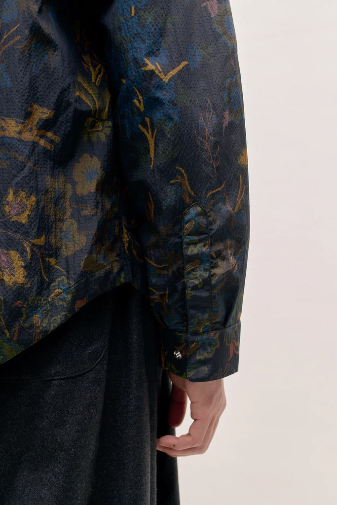 Alvaro Atelier Zip Shirt - Flower Carpet