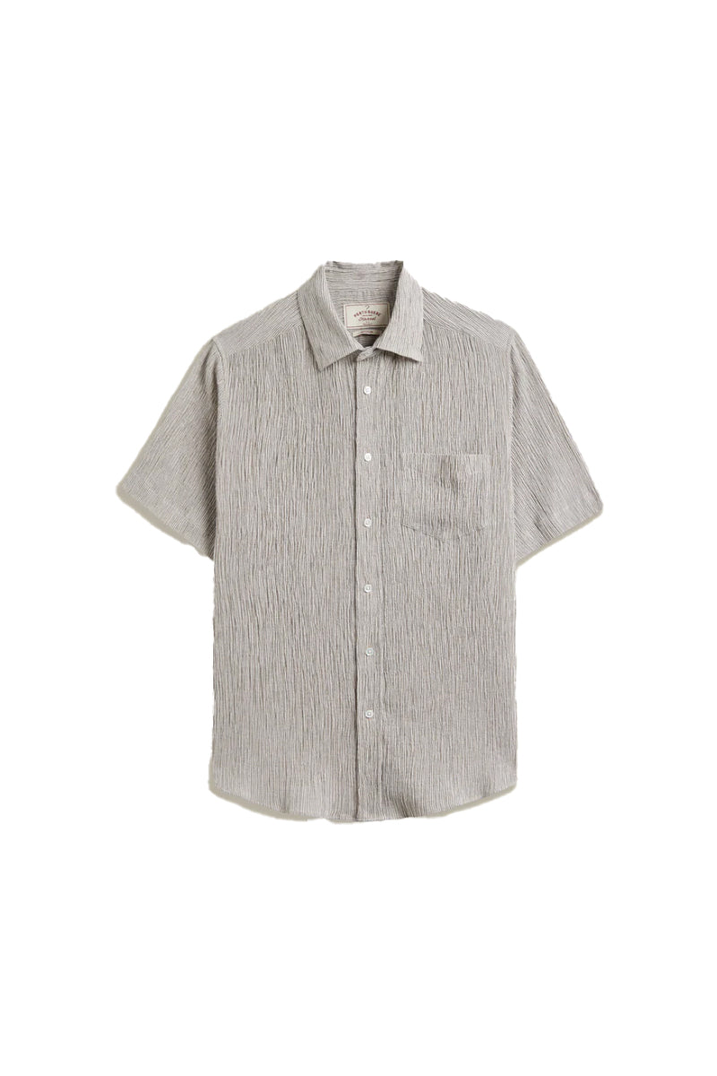Aaron Short Sleeve Shirt - Sand