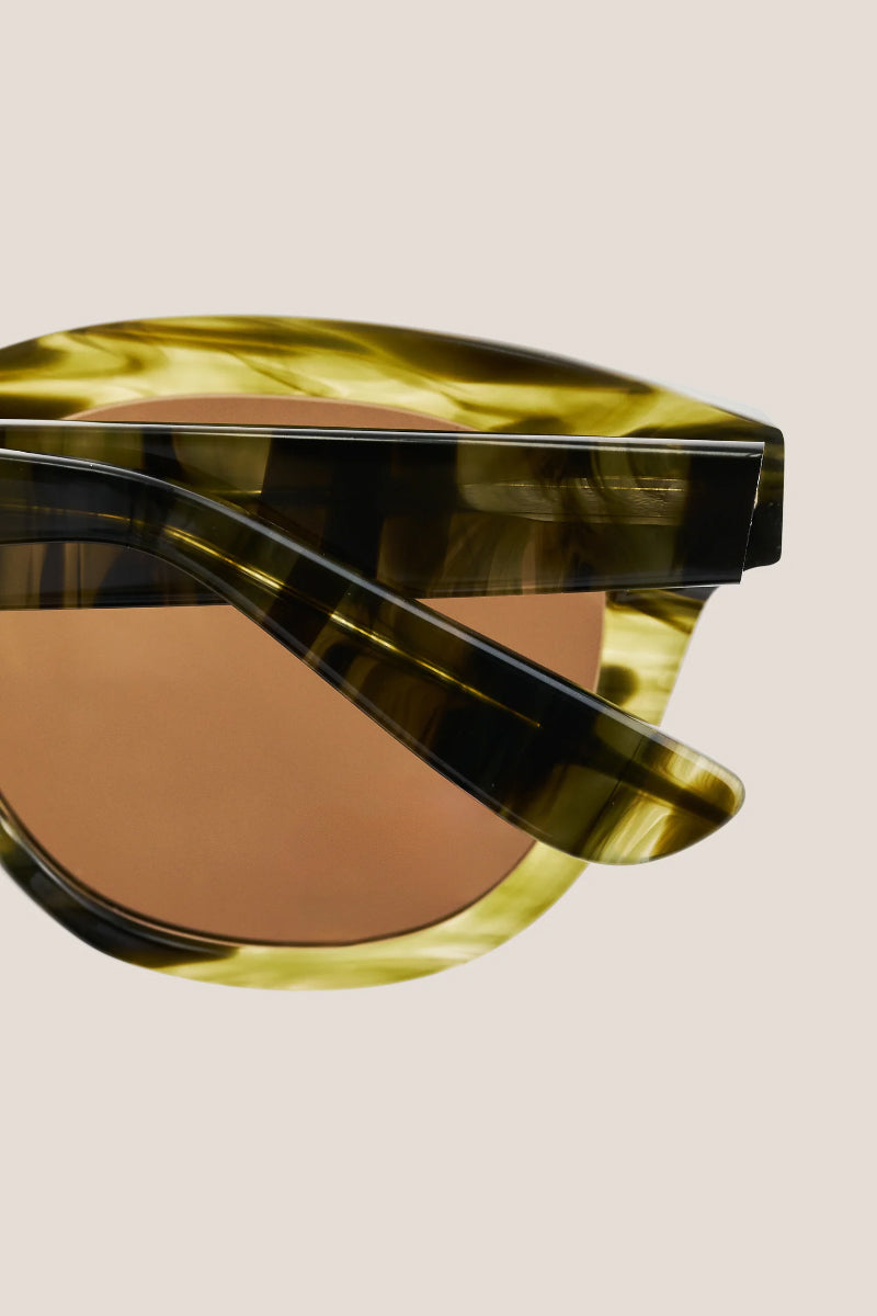 Acapulco Sunglasses - Black Forest / Brown