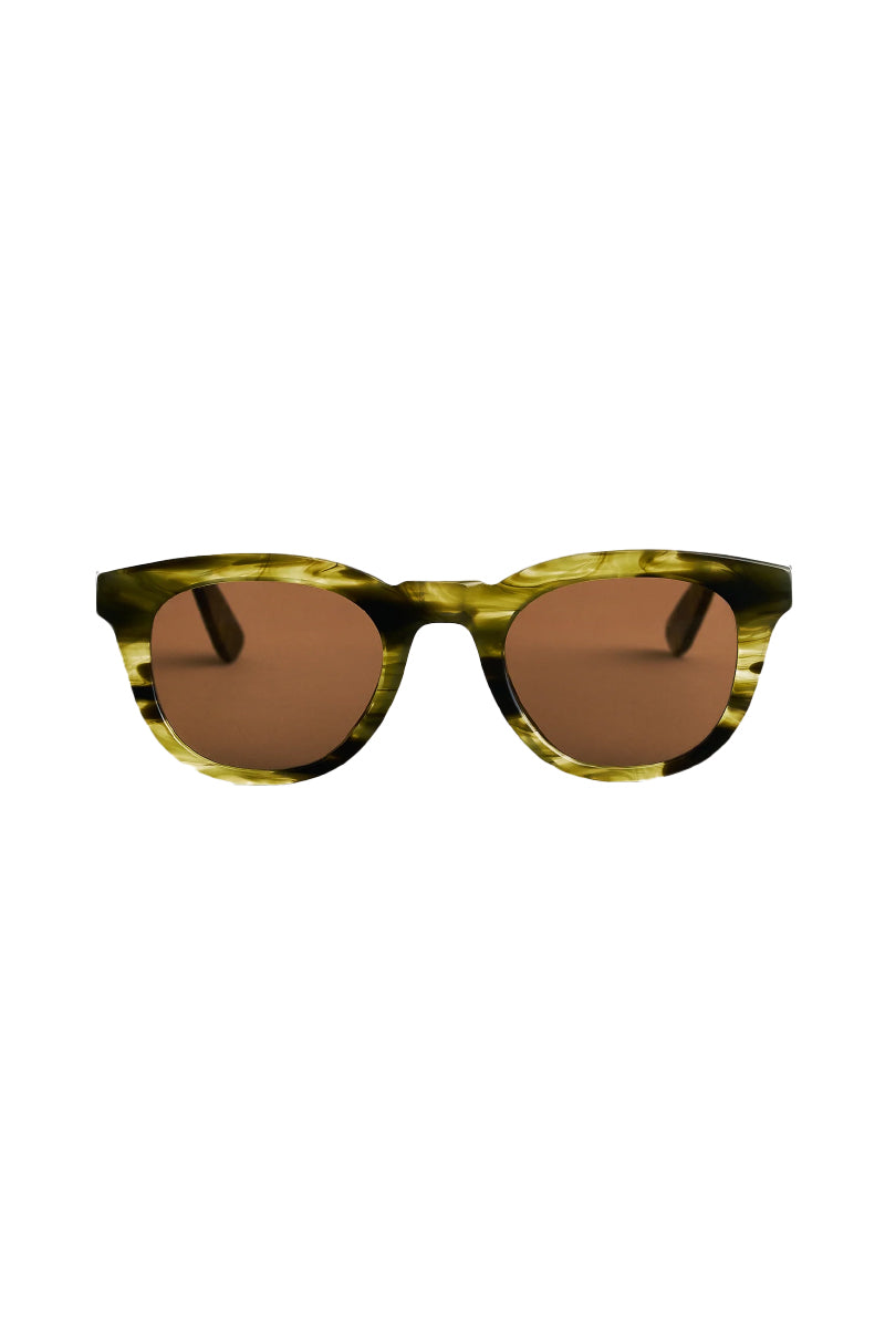 Acapulco Sunglasses - Black Forest / Brown