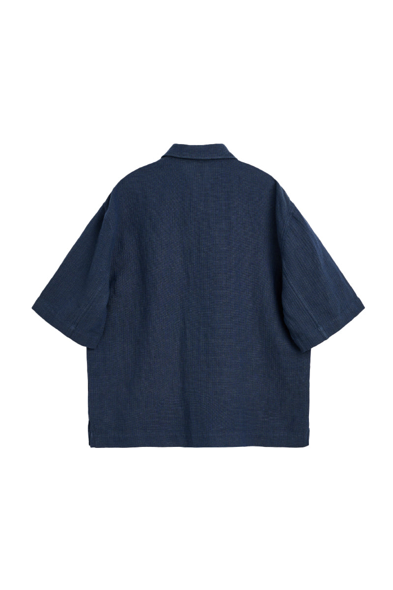 Adam Short Sleeve Shirt - Navy