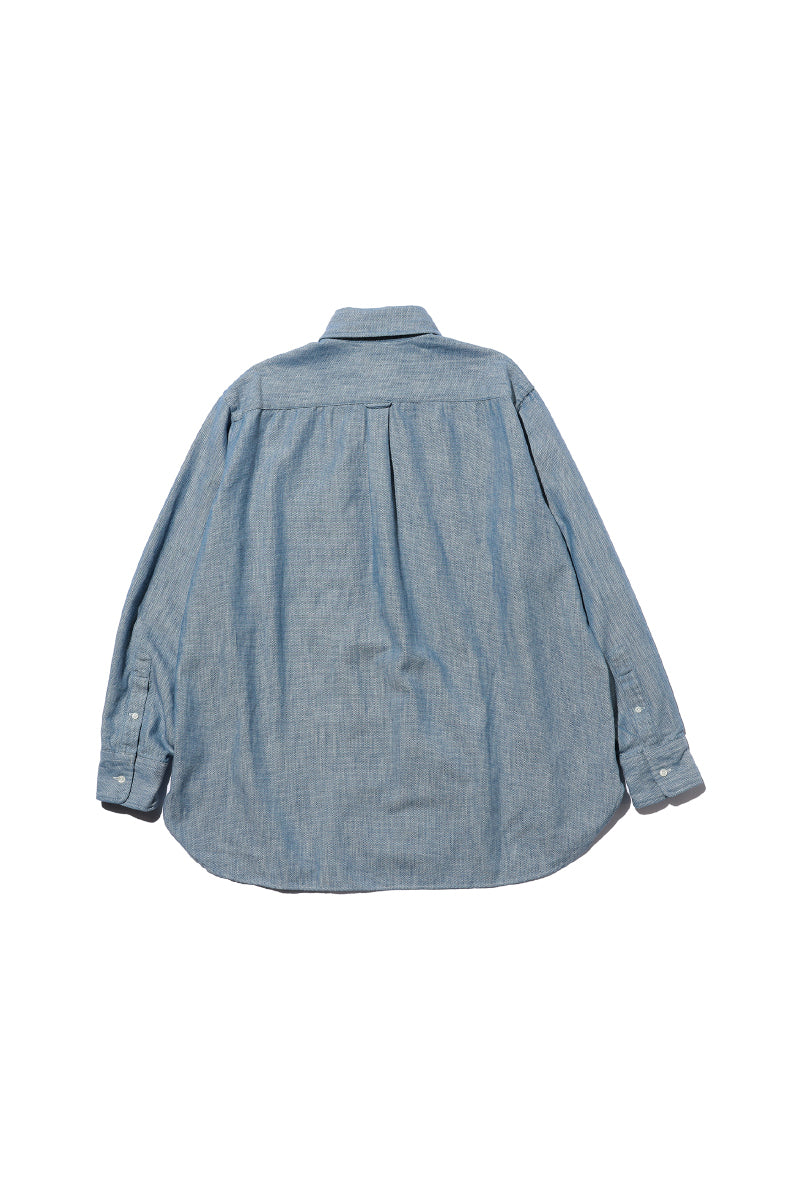 Button Down Classic Fit Oxford Shirt - Light Indigo
