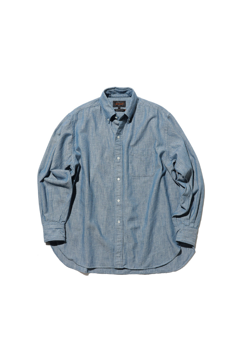 Button Down Classic Fit Oxford Shirt - Light Indigo