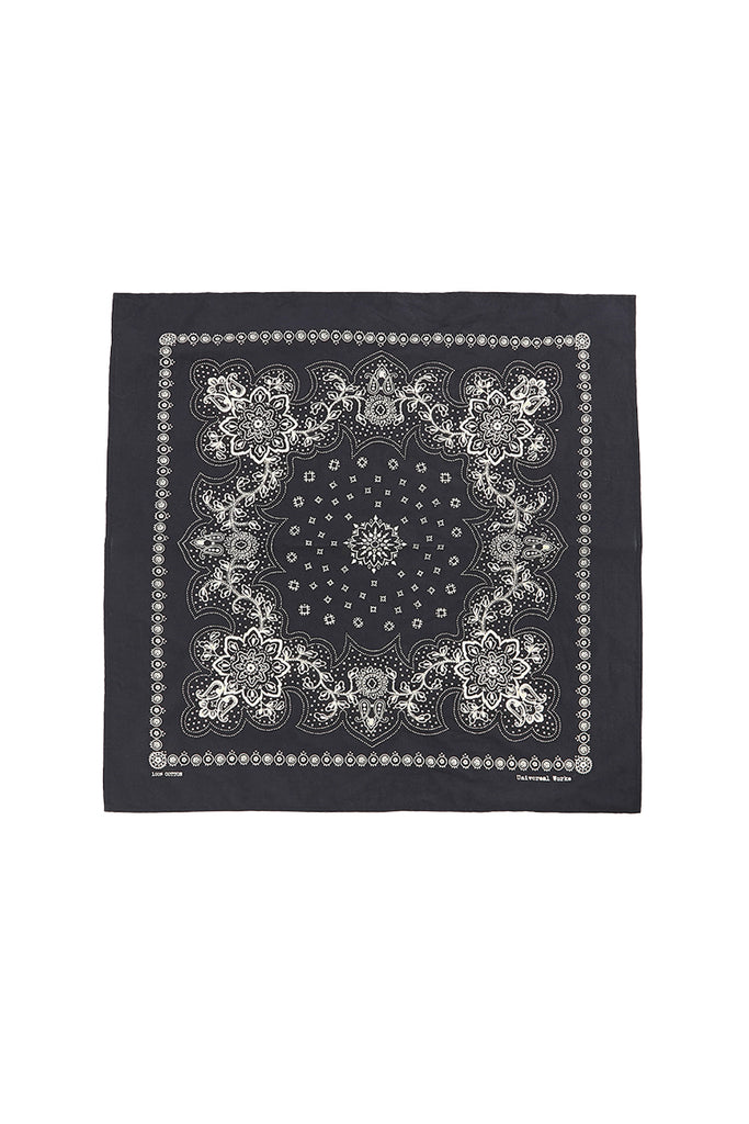 Neckerchief - Black Classic Bandana