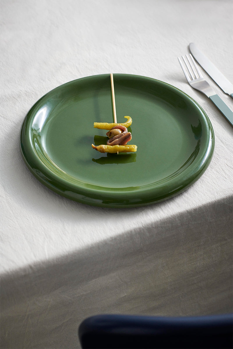 Barro Plate Set of 2 Ø24 - Green