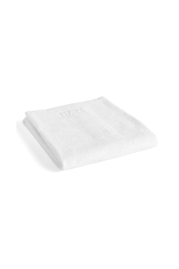 Mono Bath Sheet - White