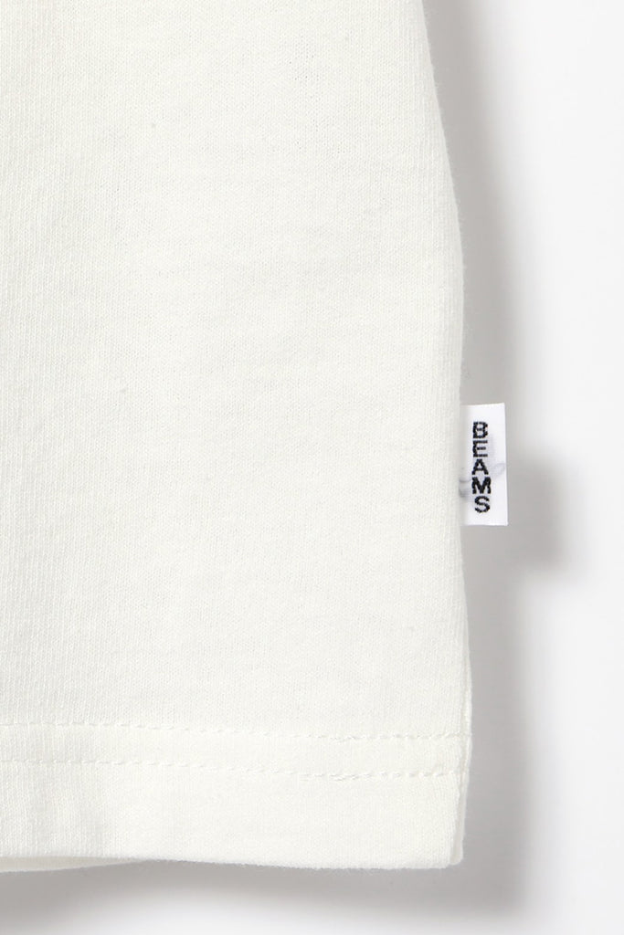 Beams Boy Logo Pocket Tee - White