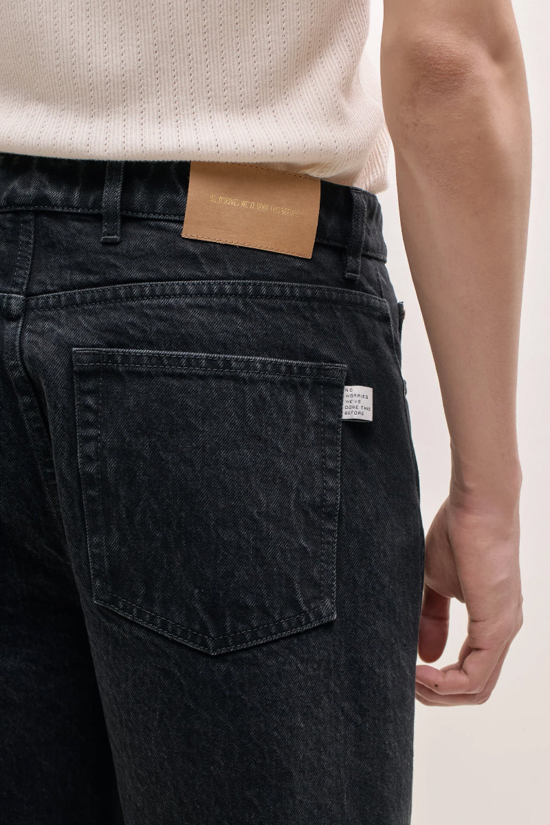 Beto Wide Jeans - Vintage Black