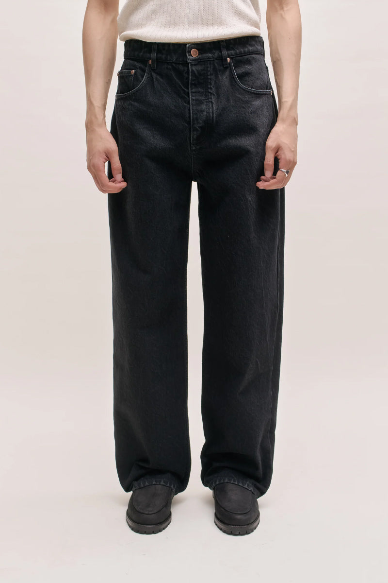 Beto Wide Jeans - Vintage Black
