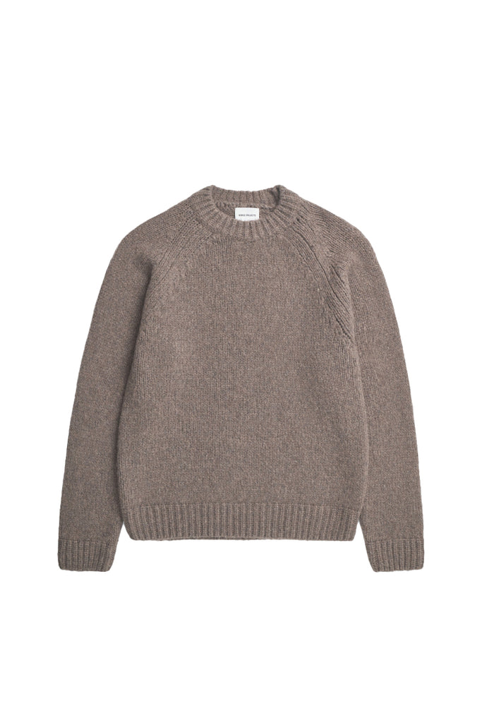 Birger Wool Raglan Knit - Walnut