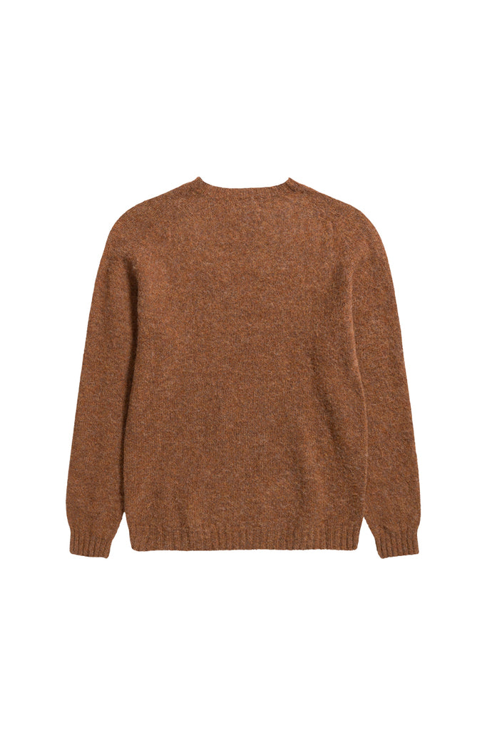 Birnir Brushed Lambswool - Burnt Orange