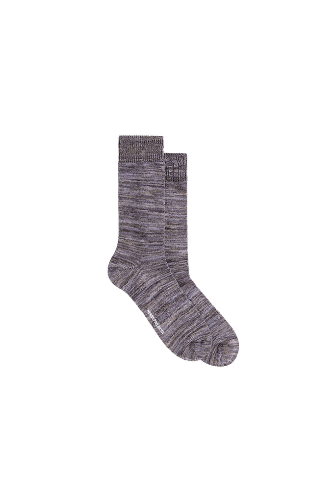 Bjarki Cotton Twist Sock - Crocus Purple