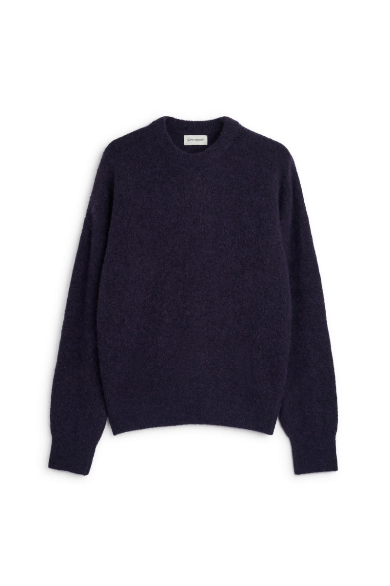 Blenheim Alpaca Jumper - Purple