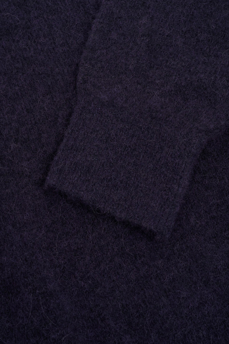 Blenheim Alpaca Jumper - Purple