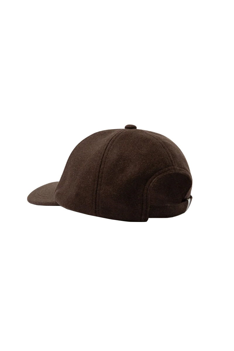 Boiled Wool Cap - Truffle