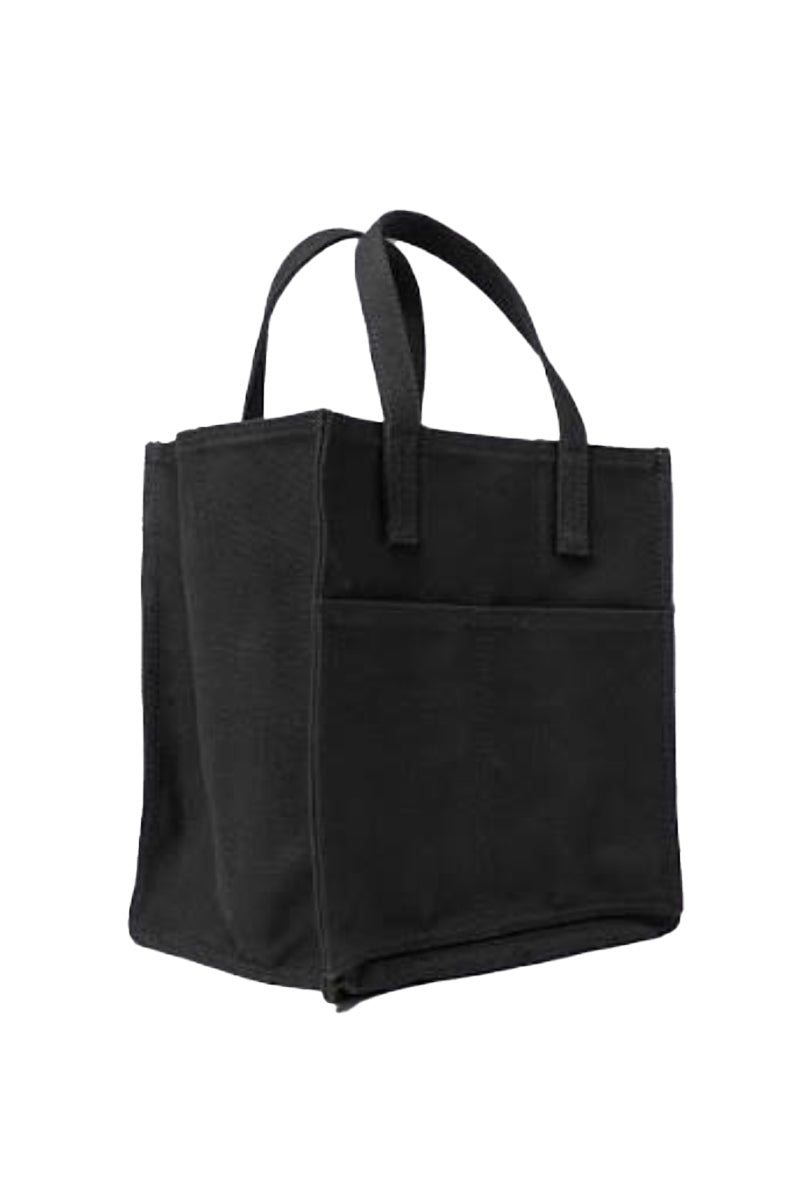 Sandqvist Heavyweight Canvas Bottle Bag - Black