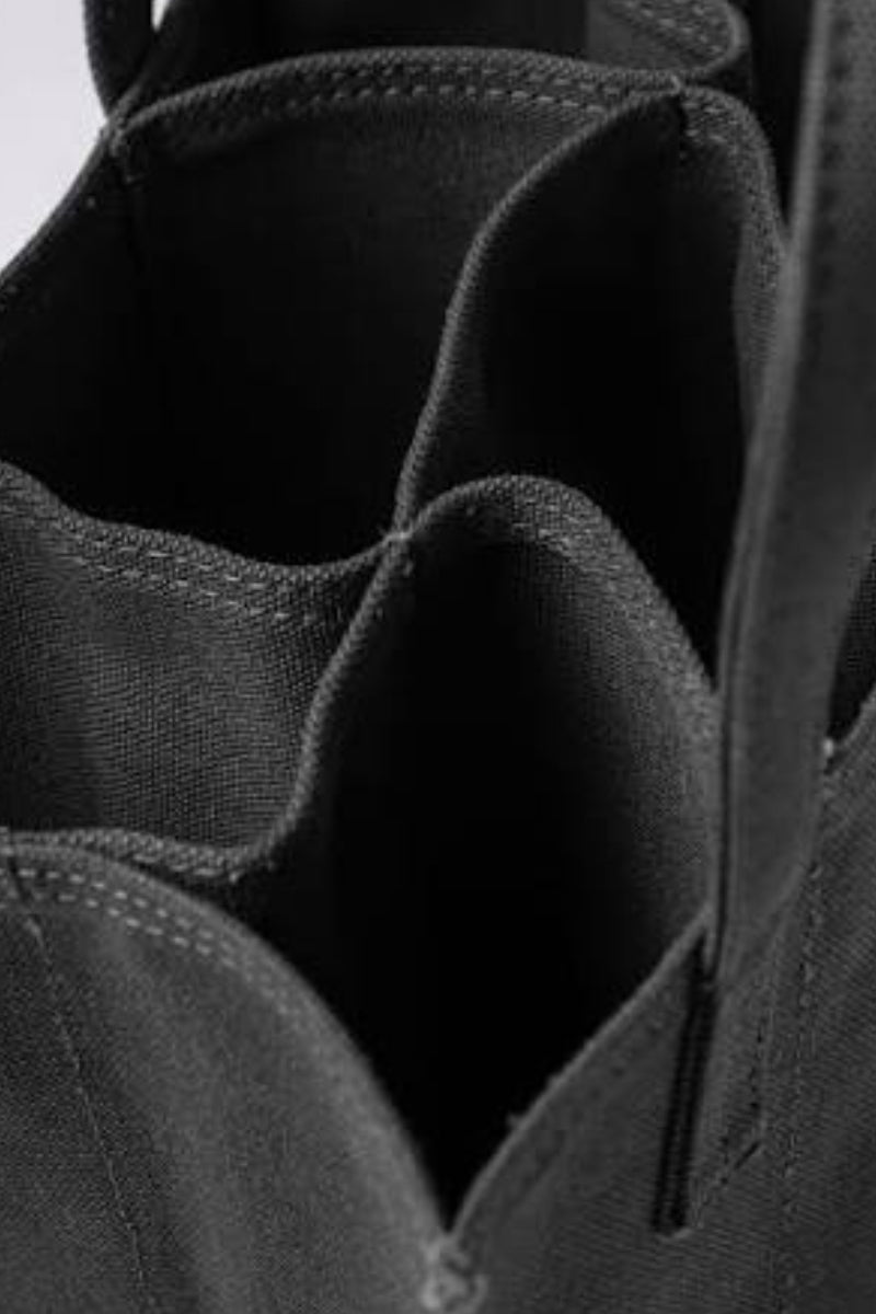 Sandqvist Heavyweight Canvas Bottle Bag - Black