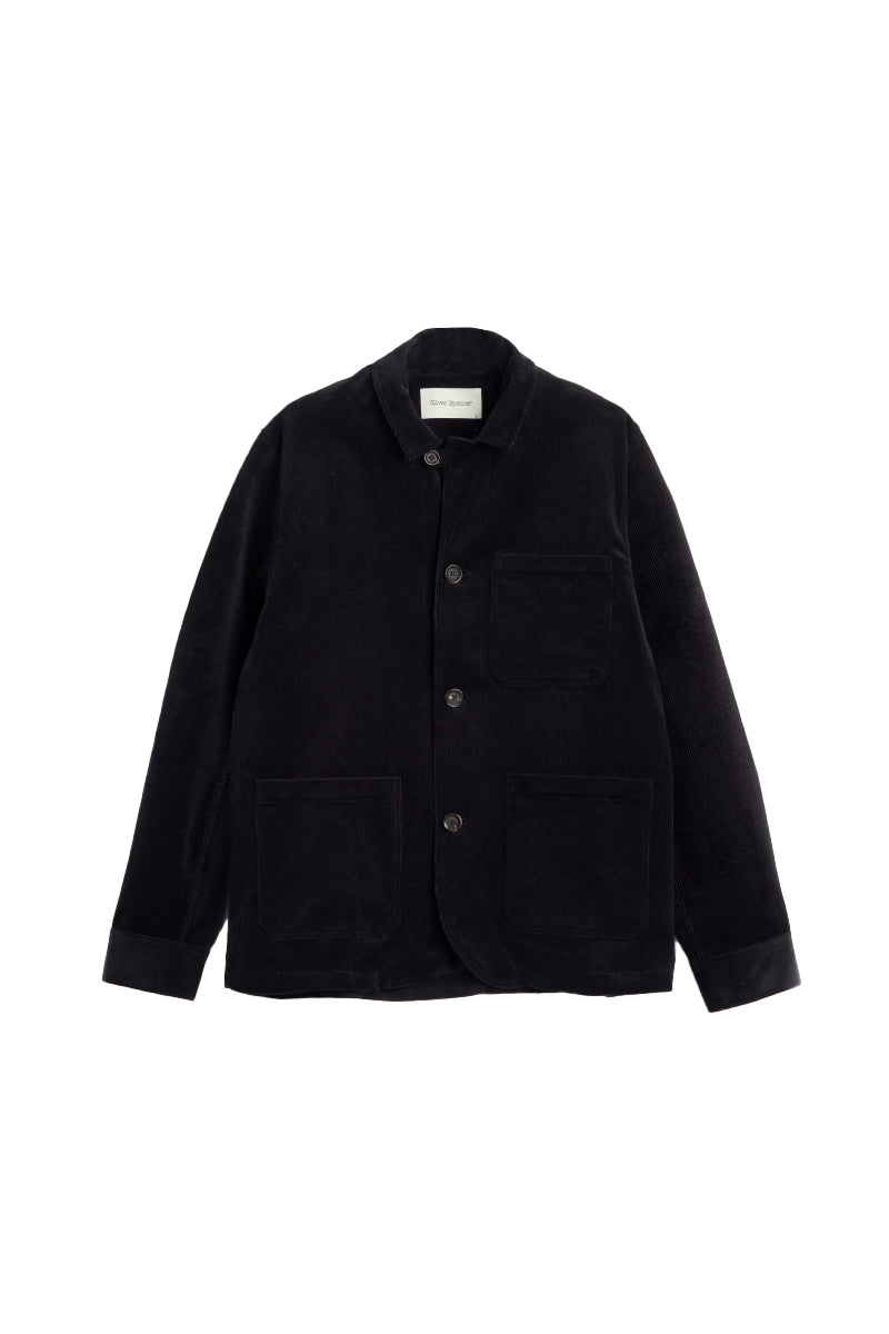 Bradwell Cord Jacket - Sibley Navy